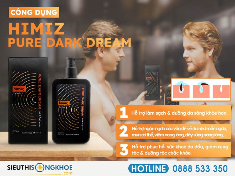 công dụng của himiz pure dark dream