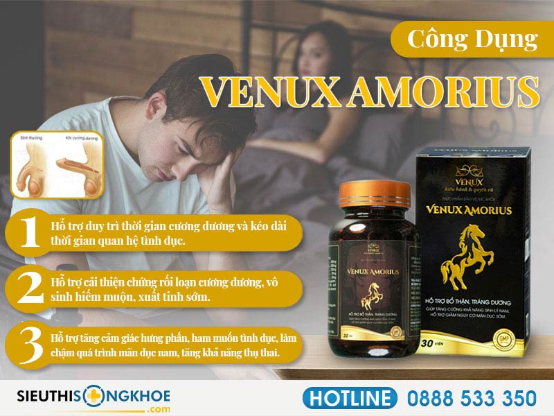 công dụng của venux amorius