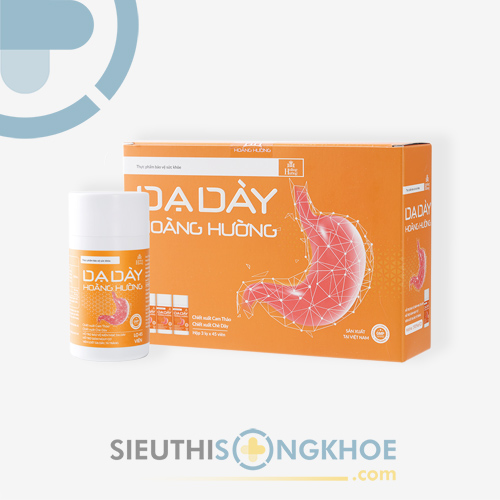 Dạ Dày Hoàng Hường - Viên Uống Hỗ Trợ Giảm Đau & Cải Thiện Viêm Loét Dạ dày