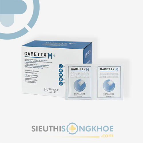 Gametix M Hỗ Trợ Cải Thiện Chức Năng Sinh Sản Của Nam Giới Hộp 30 Gói