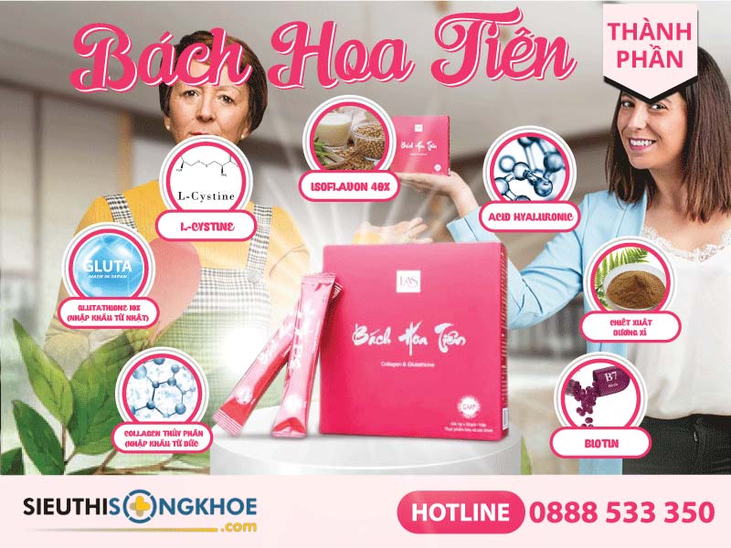 thành phần của bách hoa tiên