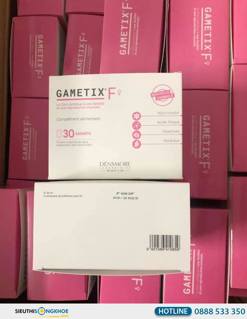 uống gametix f bao lâu thì có tác dụng