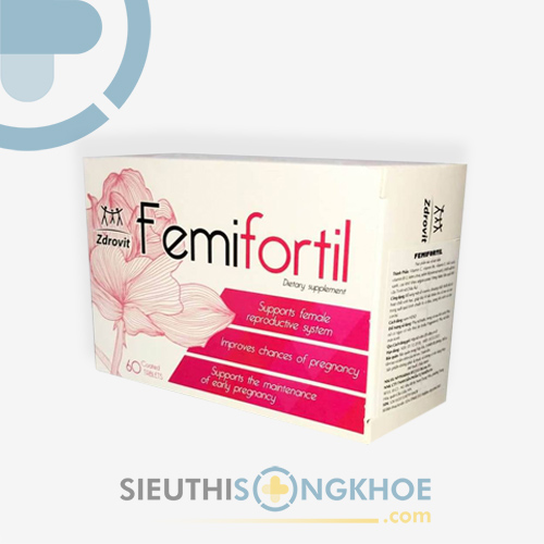 Femifortil - Viên Uống Hỗ Trợ Cân Bằng Nội Tiết Tố & Thúc Đẩy Quá Trình Thụ Thai