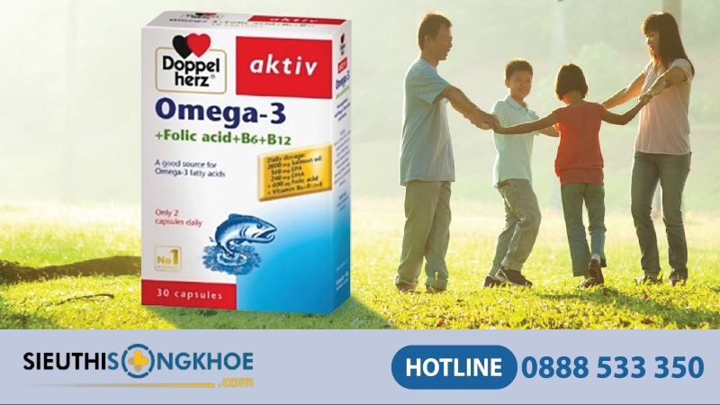 Doppelherz Aktiv Kinder Omega-3 có tốt không