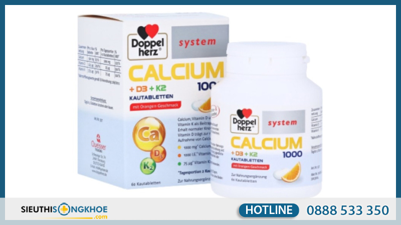 Doppelherz Calcium D3 + K2 Có Tốt Không