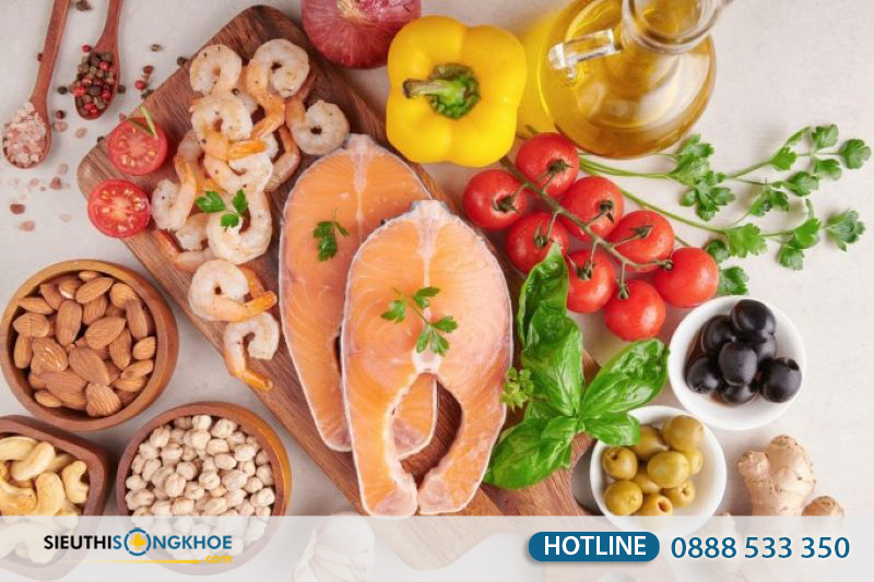 Sử dụng Doppelherz Aktiv Omega 3 nên đi kèm chế độ ăn giàu béo