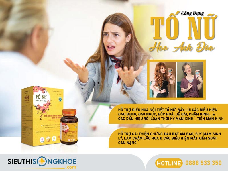 công dụng của tố nữ hoa anh đào