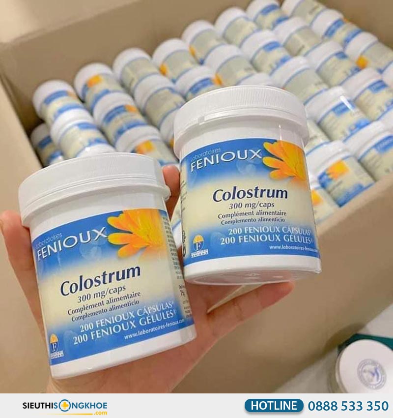 review sữa non pháp fenioux colostrum