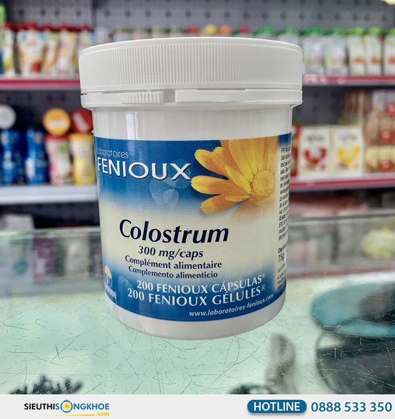 sữa non fenioux colostrum 200 viên