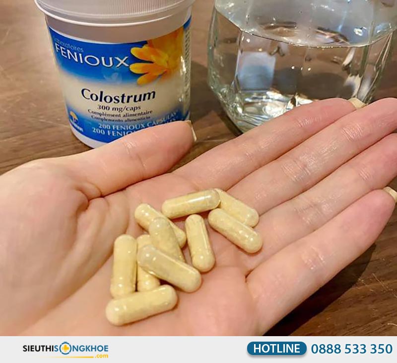 sữa non pháp fenioux colostrum cách dùng