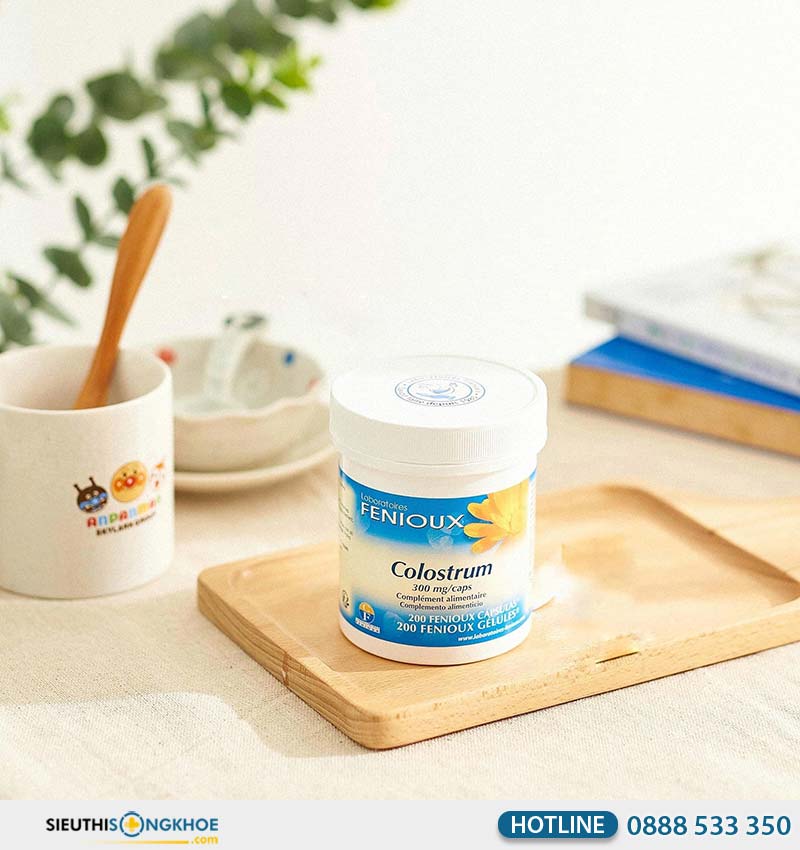 thành phần sữa non pháp fenioux colostrum