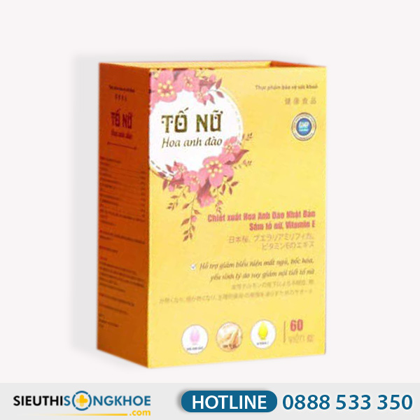Tố Nữ Hoa Anh Đào - Viên Uống Hỗ Trợ Cân Bằng Nội Tiết Tố Nữ