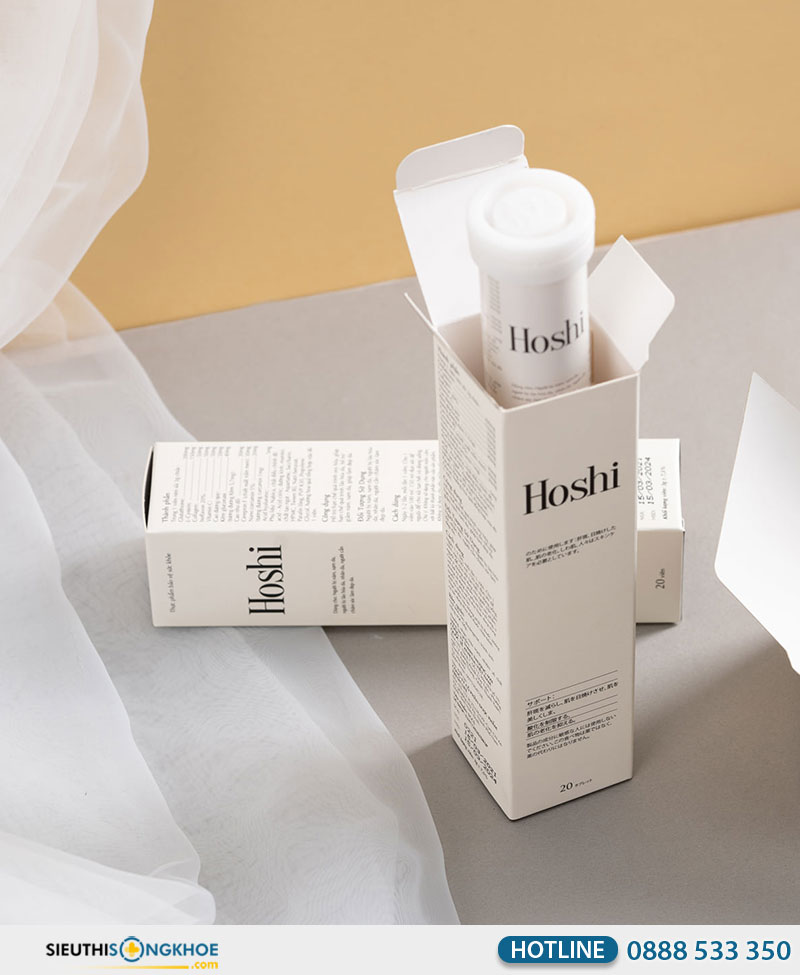 viên sủi trắng da hoshi
