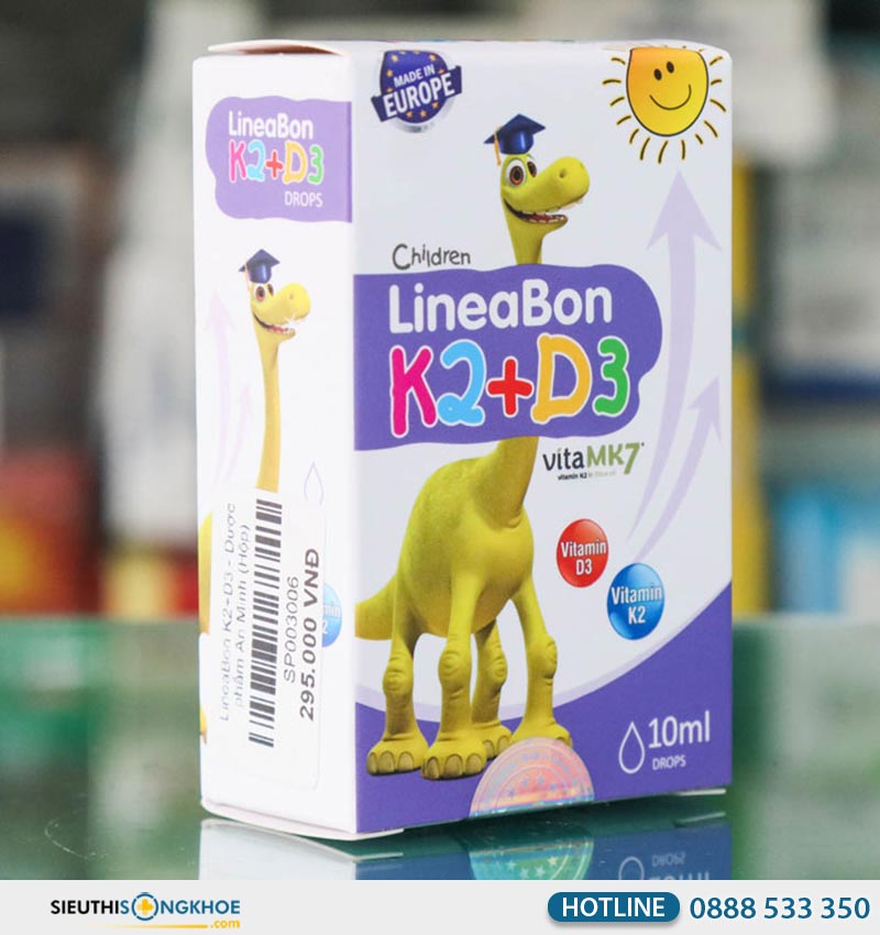 lineabon k2+d3 có tốt không