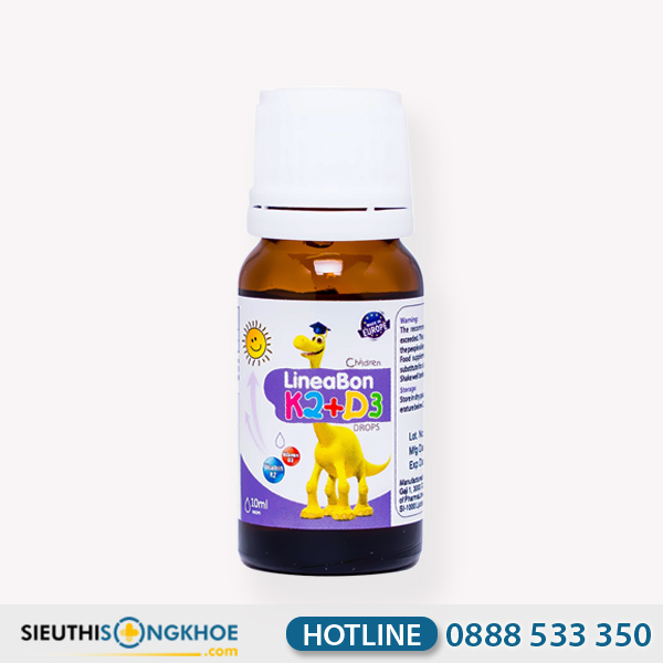 Lineabon K2D3 - Sản Phẩm Hỗ Trợ Kích Thích Trẻ Tăng Trưởng Chiều Cao Nhanh Chóng