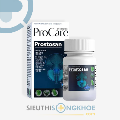 Procare Prontosan By Sojilabs - Viên Uống Hỗ Trợ Cải Thiện Vấn Đề Tiểu Tiện Mất Tự Chủ