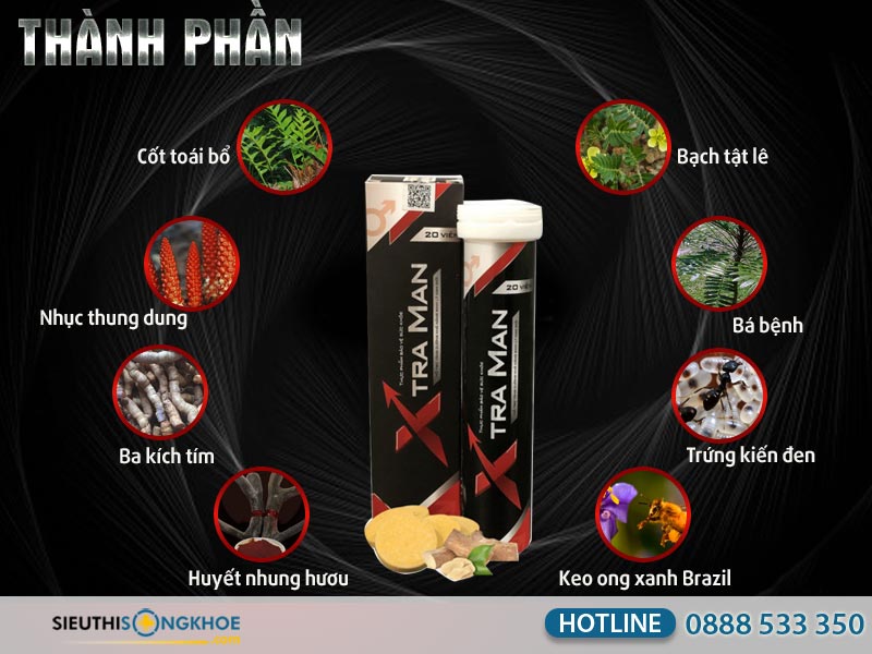 thành phần xtraman có tốt không