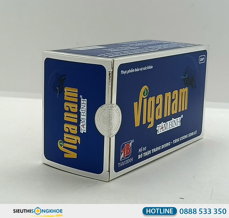 viganam tâm bình hộp 5 vỉ x 12 viên