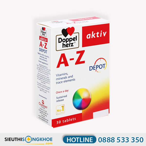 A-Z Depot Hỗ Trợ Tăng Cường Đề Kháng & Ngừa Thiếu Hụt Chất