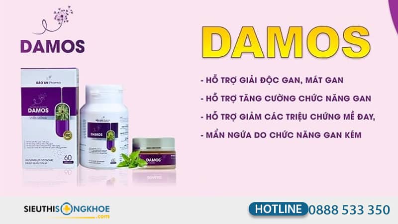 Bộ sản phẩm của Damos
