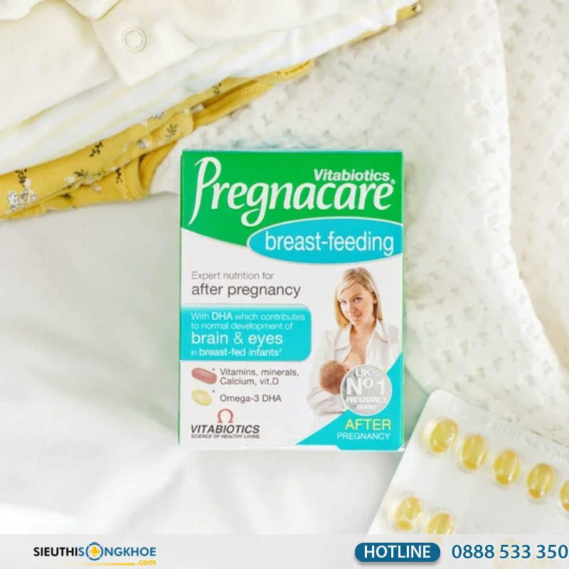 giới thiệu vitabiotics pregnacare breast-feeding