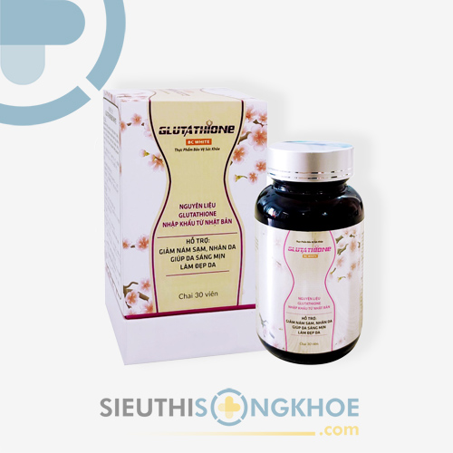 Glutathione BC White Hỗ Trợ Làm Mờ Thâm Sạm Nám & Dưỡng Trắng Da