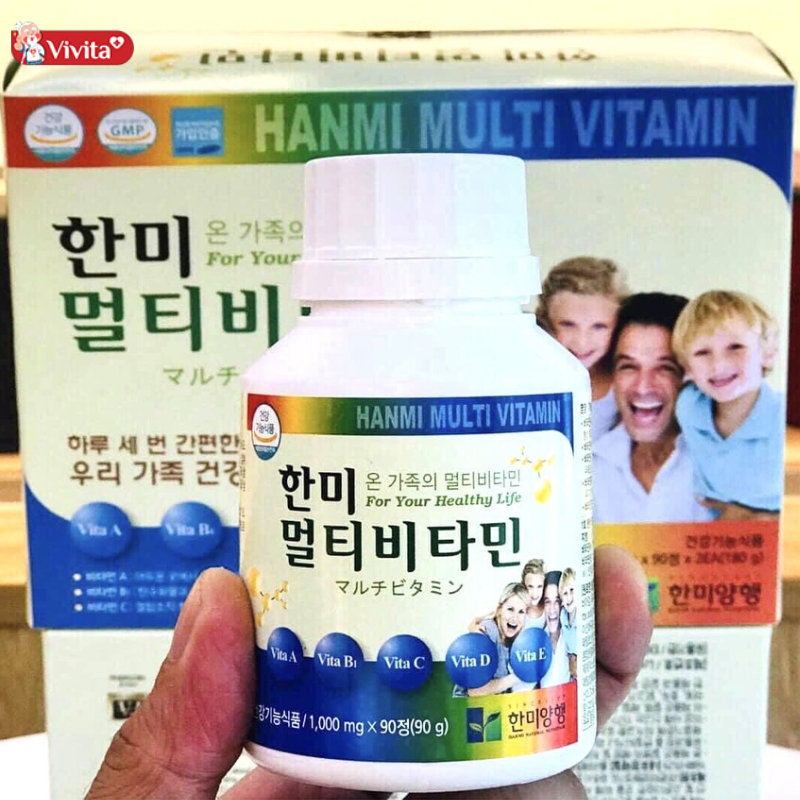 Hộp vitamin tổng hợp Hanmi Hàn Quốc cho cả gia đình