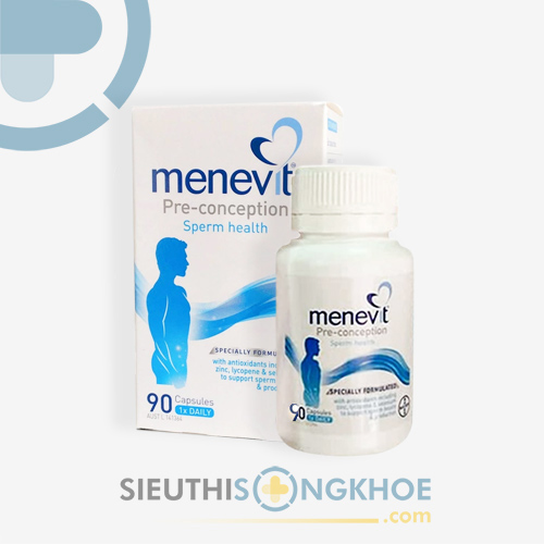 Menevit Bayer - Viên Uống Hỗ Trợ Điều Trị & Ngăn Ngừa Vô Sinh Nam Giới
