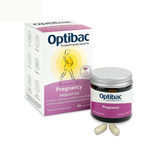 Optibac For Pregnancy Men Vi Sinh Cho Bà Bầu Và Cho Con Bú Của Anh Hộp 30 Viên