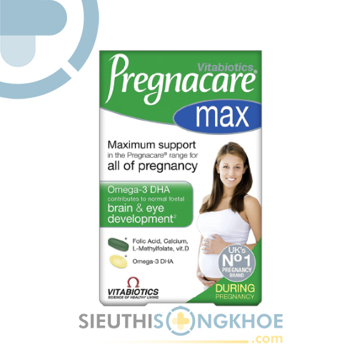 Pregnacare Max Vitamin Tổng Hợp Cho Bà Bầu Của Anh Hộp 84 Viên