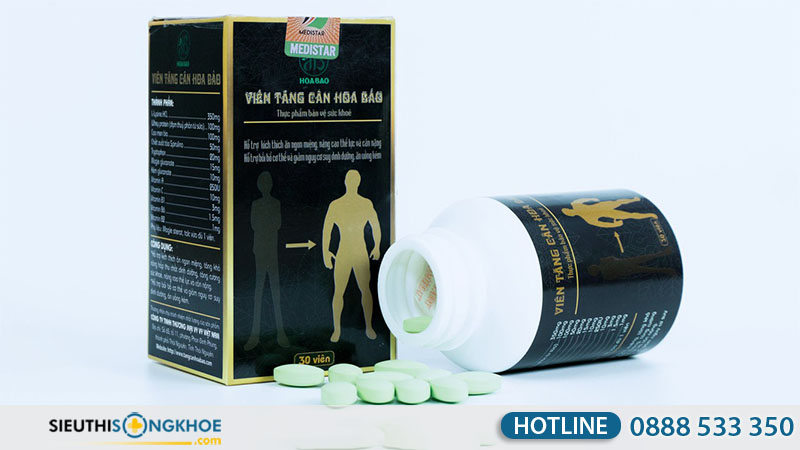 tăng cân hoa bảo có tốt không giá bao nhiêu mua ở đâu