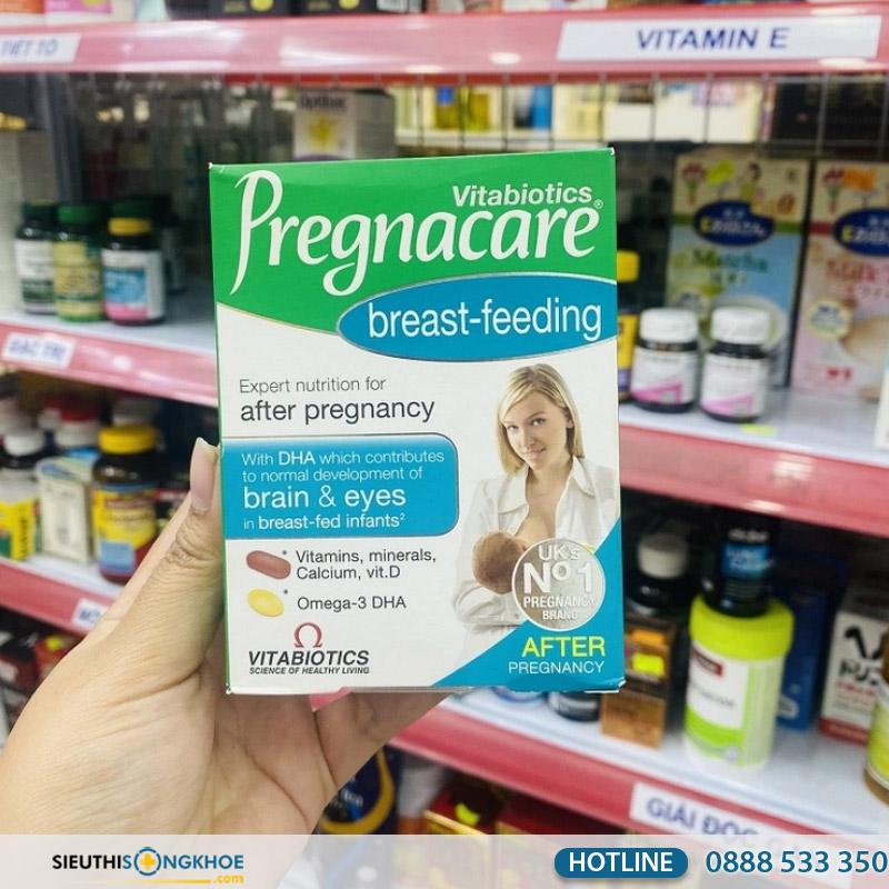 vitabiotics pregnacare breast-feeding có tác dụng phụ không