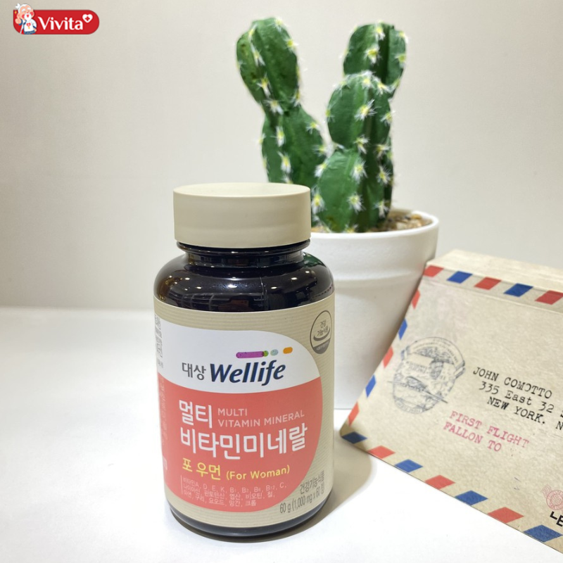 Viên Uống Vitamin Cho Phụ Nữ Daesang Wellife