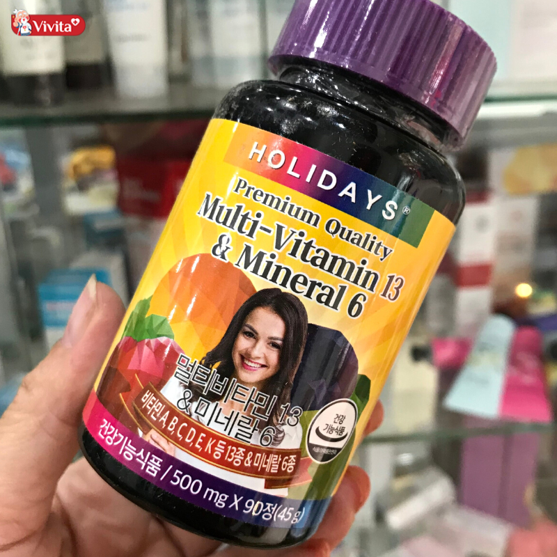 Viên uống vitamin tổng hợp Holiday Hàn Quốc