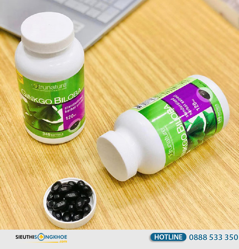 Nên uống viên bổ não của Mỹ Ginkgo Biloba mỗi ngày 1 viên vào buổi sáng