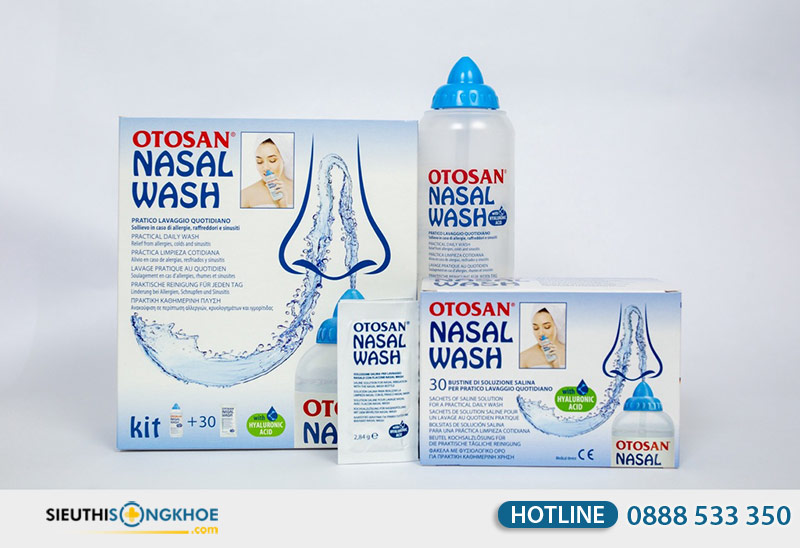 bộ rửa mũi otosan nasal wash kit giá bao nhiêu
