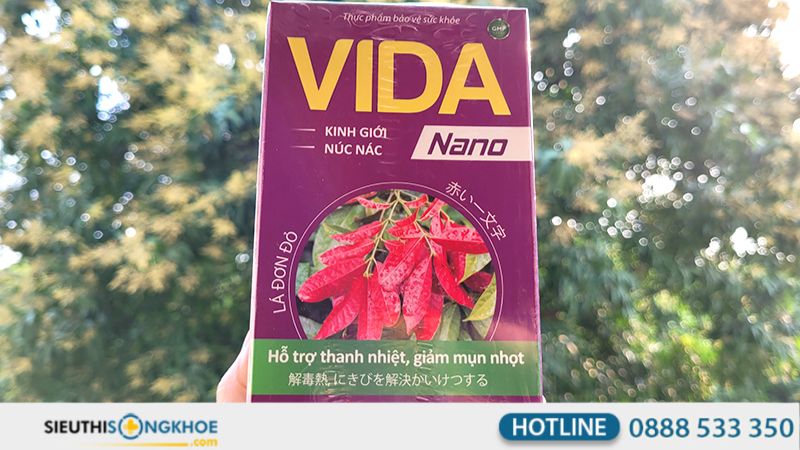 Liệu trình uống Vida Nano