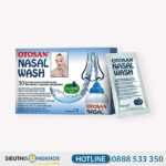 Bộ Rửa Mũi Otosan Nasal Wash Kit Hỗ Trợ Làm Sạch & Phục Hồi Sức Khoẻ Đường Thở Hộp 30 Gói & 1 Kit