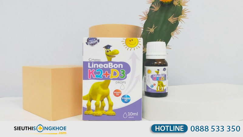 Lineabon K2+D3 uống vào thời điểm nào