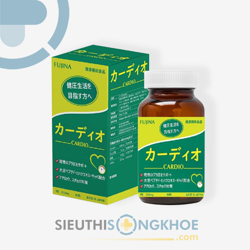 Cardio Hỗ Trợ Kiểm Soát Chỉ Số Huyết Áp Hộp 80 Viên