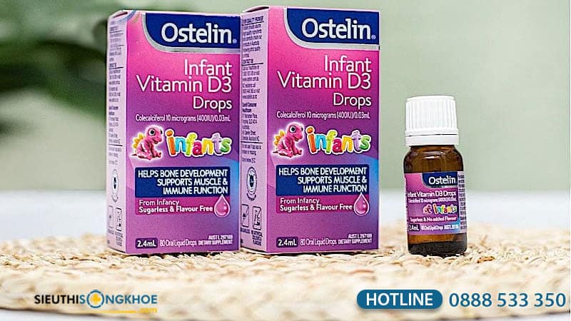 Ostelin Infant Vitamin D3 Drops