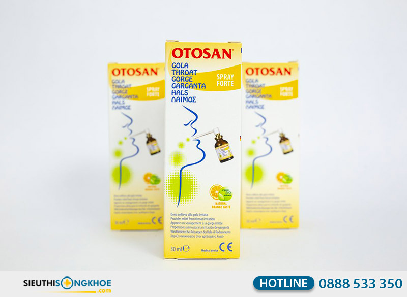 xịt họng otosan