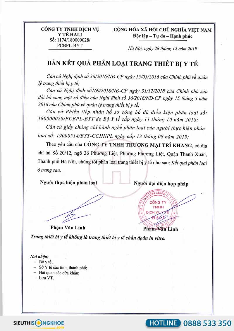 giấy chứng nhận otosan ear drops