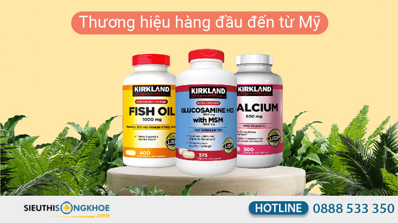 thương hiệu thực phẩm chức năng Mỹ