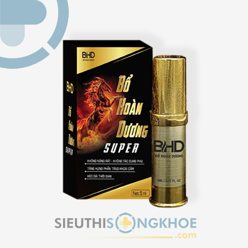 Bổ Hoàn Dương Super Hỗ Trợ Kéo Dài Thời Gian Quan Hệ Cho Nam Giới Lọ 5ml