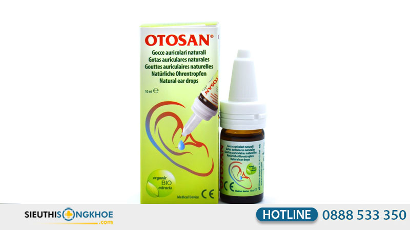 Dung dịch nhỏ tai Otosan Natural Ear Drops có tốt không