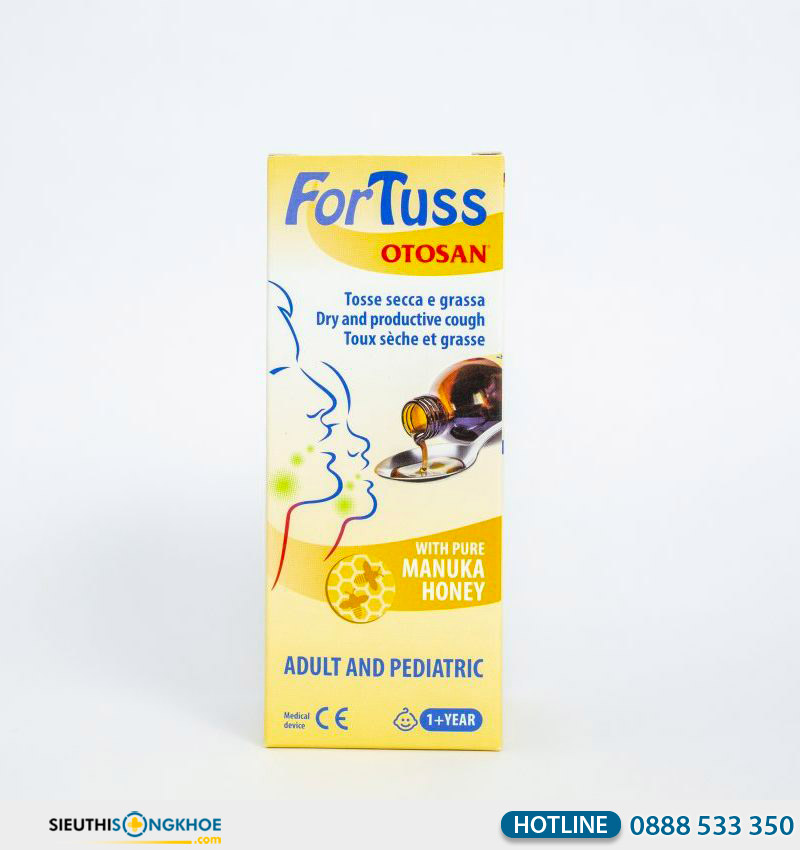 Siro Ho Fortuss Otosan Cough Syrup có tốt không