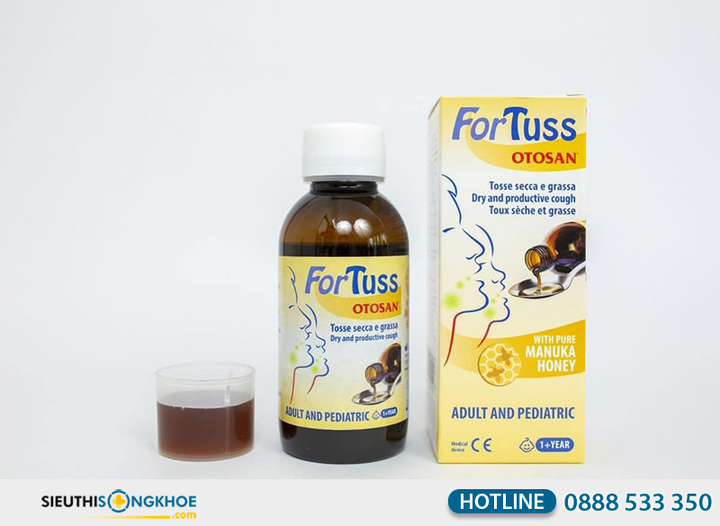 Siro Ho Fortuss Otosan Cough Syrup có tốt không