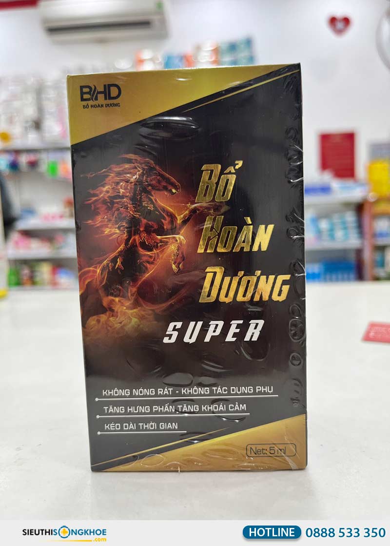 xịt bổ hoàn dương super có hại không