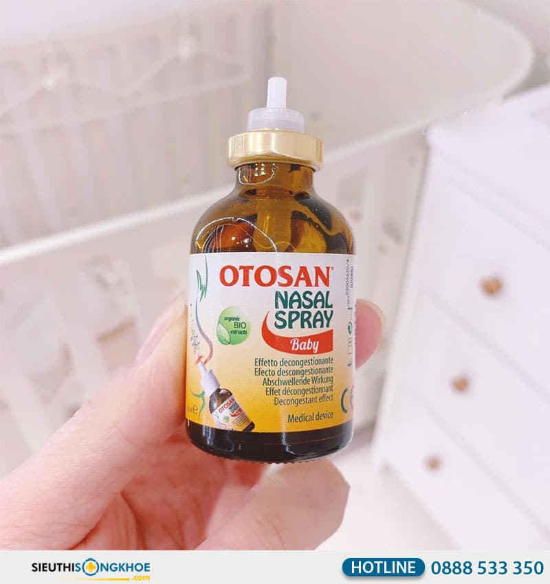 Dung dịch xịt mũi Otosan Nasal Spray Baby có tốt không